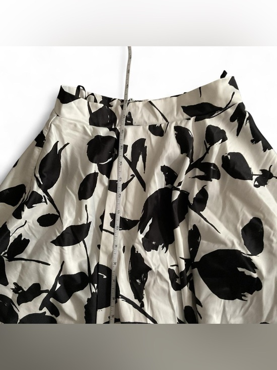 Jodi Kristopher Black & White Floral Tulle Mini Skirt – Size 1 - Picture 6 of 7